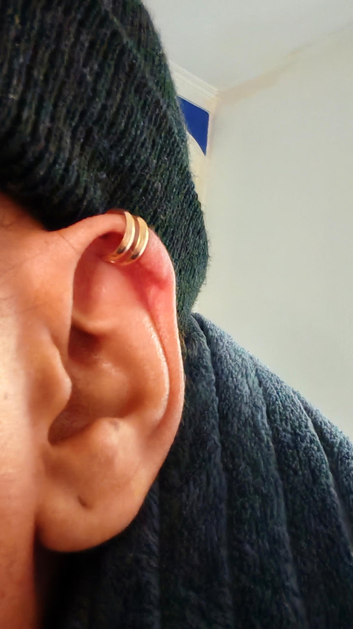 Bijou d'oreille, faux piercing